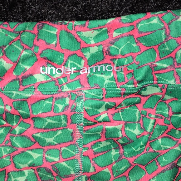 Girls Under armor giraffe print leggings - Picture 4 of 4